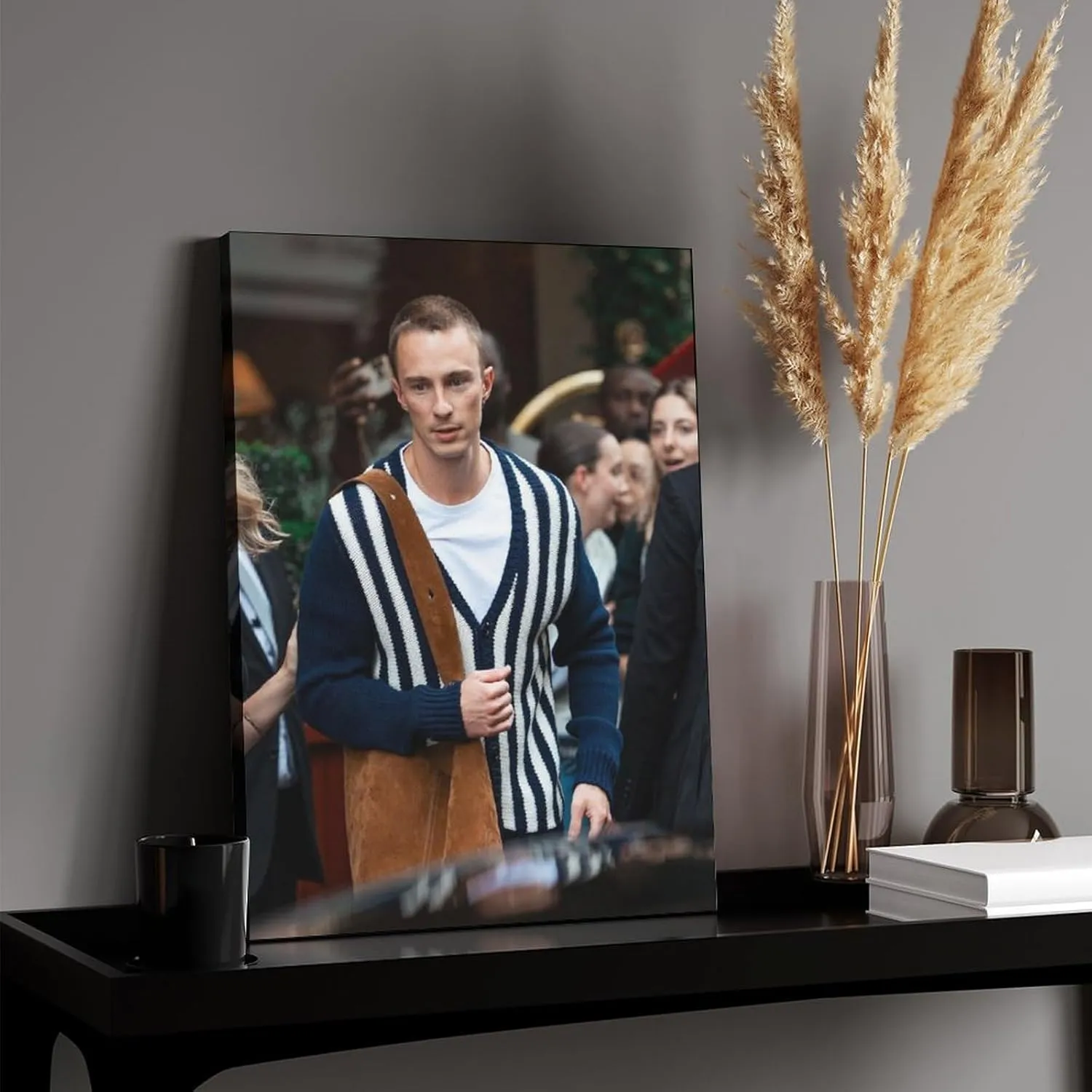 Drew Starkey Actor Ortrait Poster 5 Living Room Printing Oil Painting Interior Decoration Poster 08x10inch(20x25cm) Frame-style