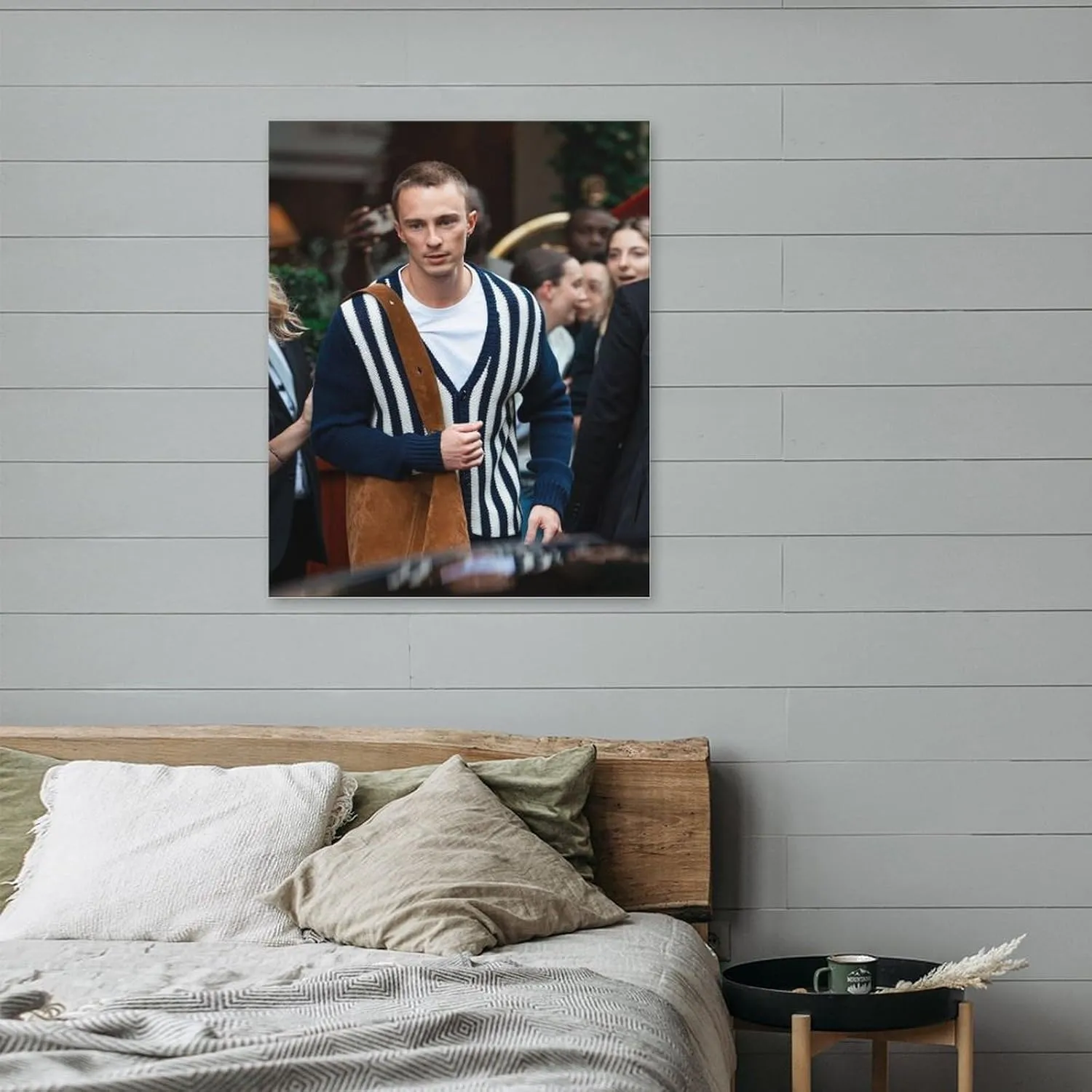 Drew Starkey Actor Ortrait Poster 5 Living Room Printing Oil Painting Interior Decoration Poster 08x10inch(20x25cm) Frame-style