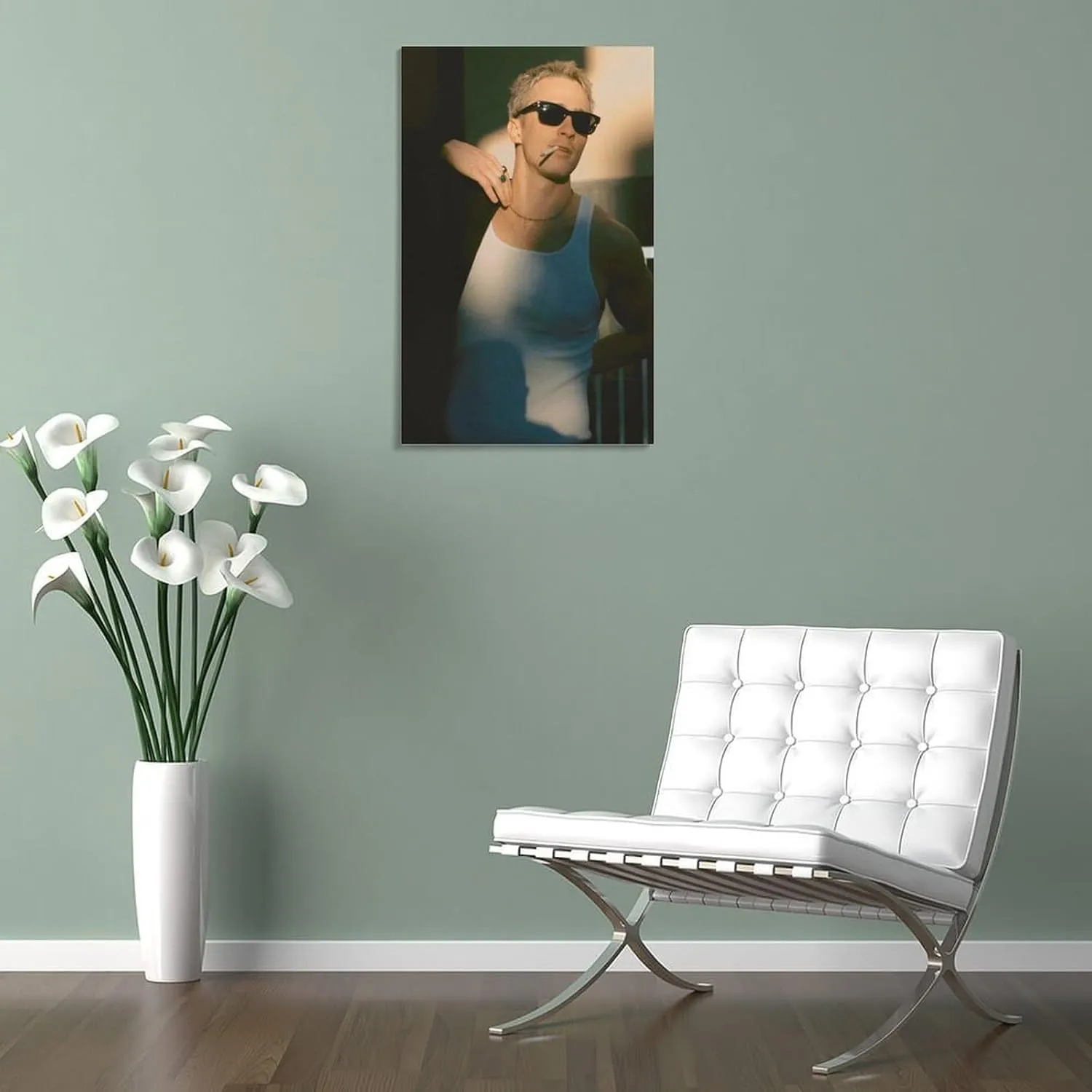 Drew Starkey Actor Ortrait Poster 8 Living Room Printing Oil Painting Interior Decoration Poster 08x12inch(20x30cm) Frame-style