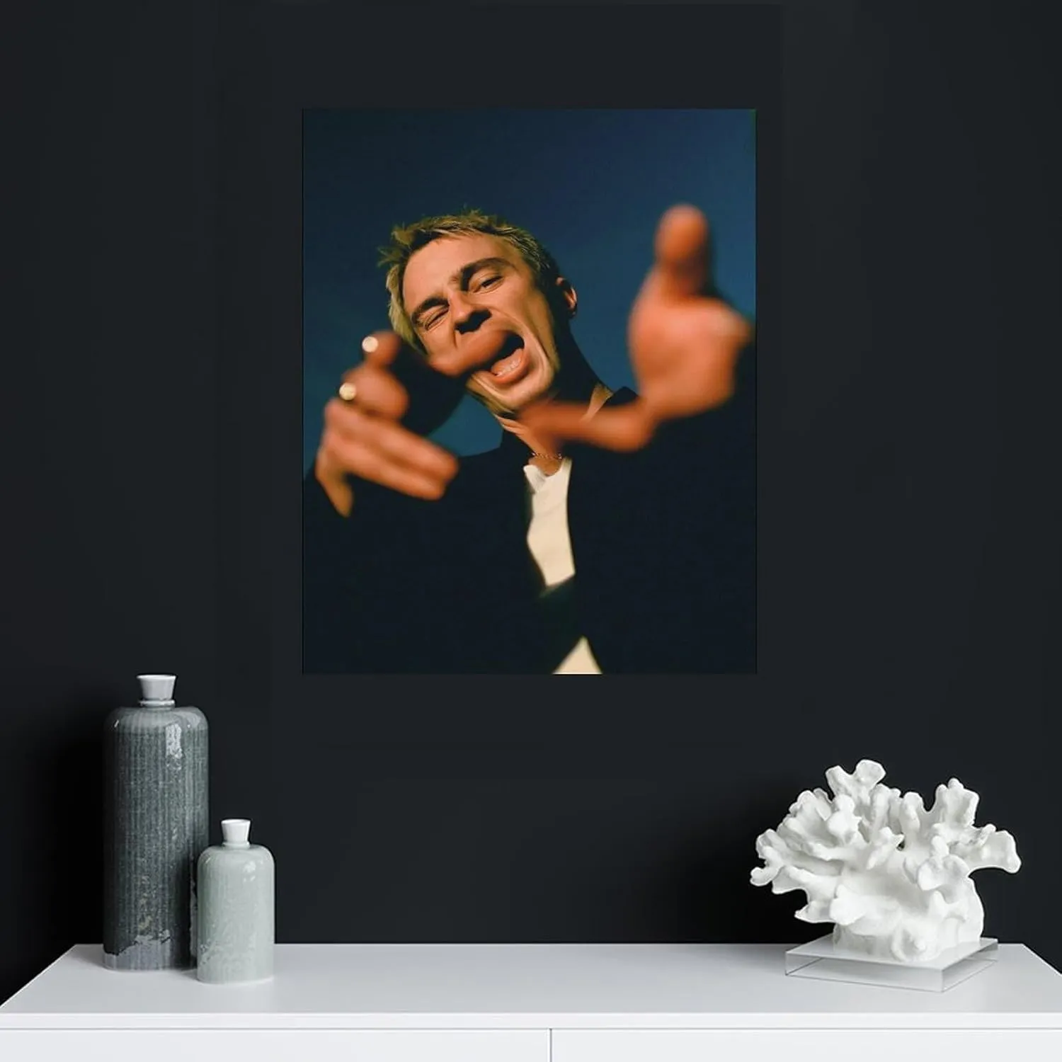 Drew Starkey Actor Portrait Poster 1 Living Room Printing Oil Painting Interior Decoration Poster 08x10inch(20x25cm) Frame-style