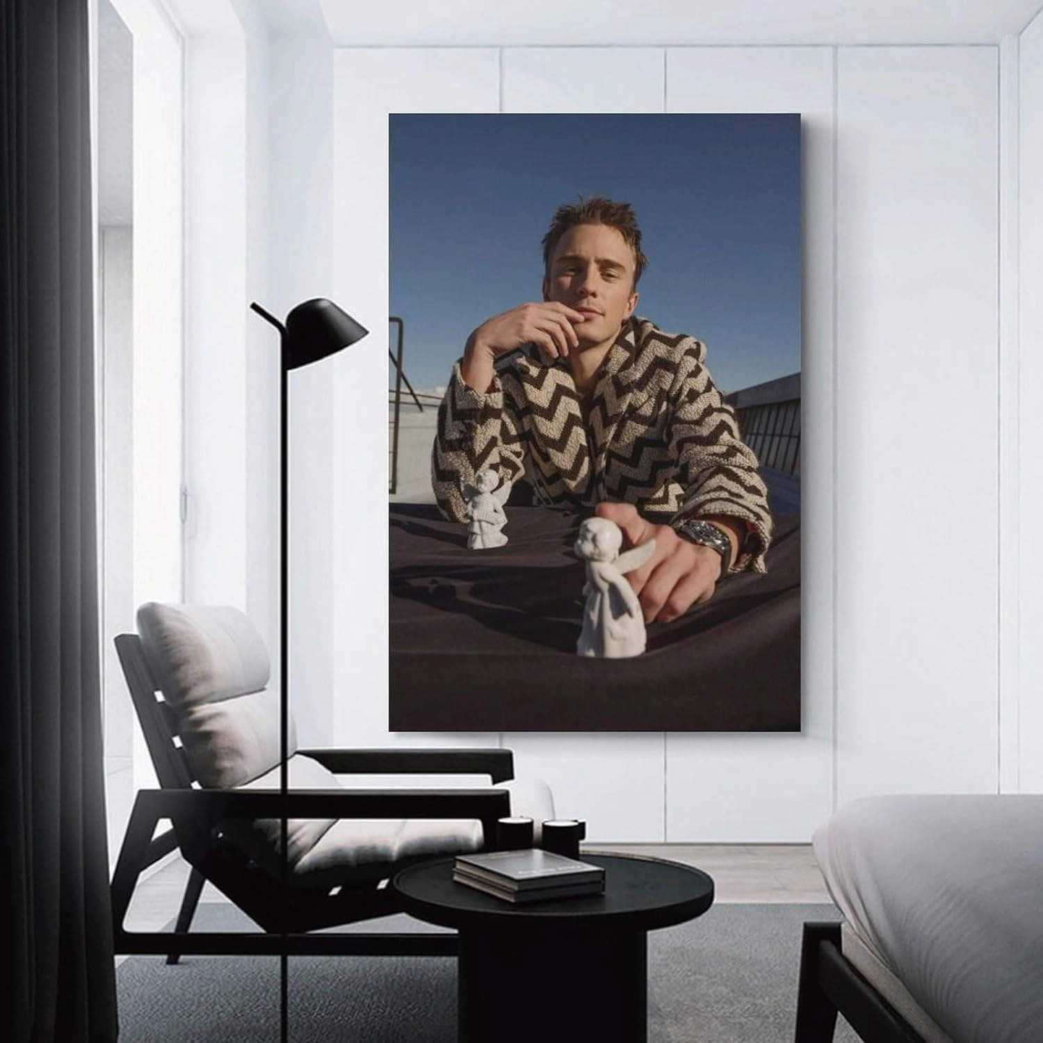 Drew Starkey Actor Poster 4 Living Room Printing Oil Painting Interior Decoration Poster 12x18inch(30x45cm) Unframe-style
