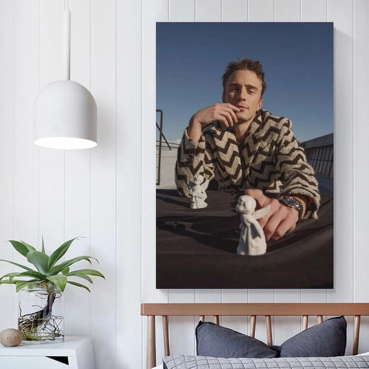 Drew Starkey Actor Poster 4 Living Room Printing Oil Painting Interior Decoration Poster 12x18inch(30x45cm) Unframe-style
