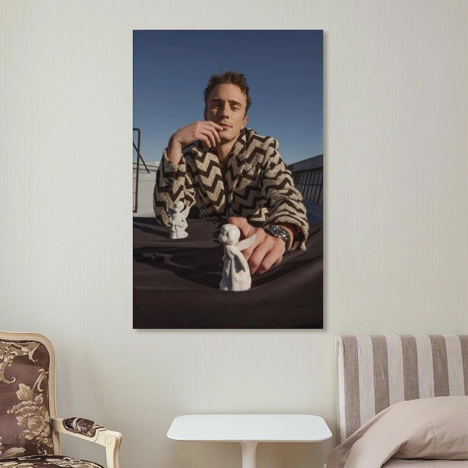 Drew Starkey Actor Poster 4 Living Room Printing Oil Painting Interior Decoration Poster 12x18inch(30x45cm) Unframe-style
