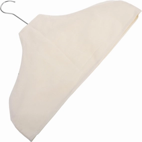 Dustproof Hanger Fabric Case Anti-Slip Hanger Fabric Cover Shoulder Protectors