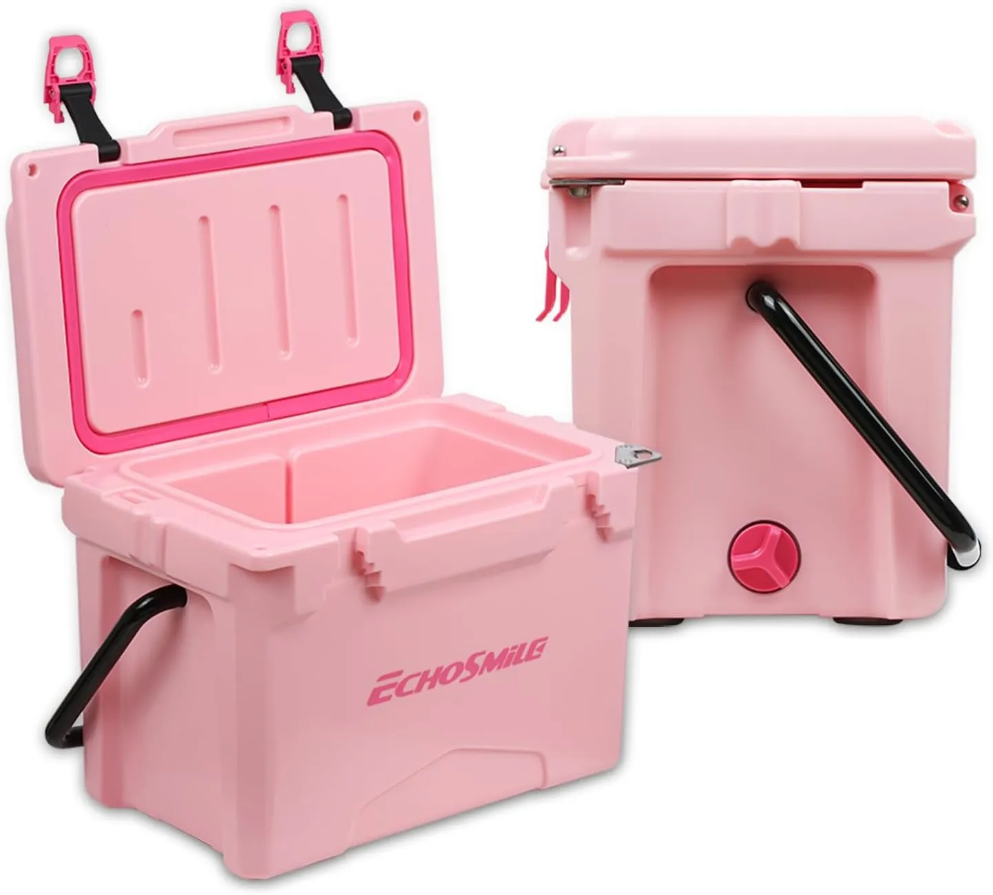 EchoSmile 12/18 Quart Rotomolded Cooler, Built to Stand up to The Rigors of The Journey
