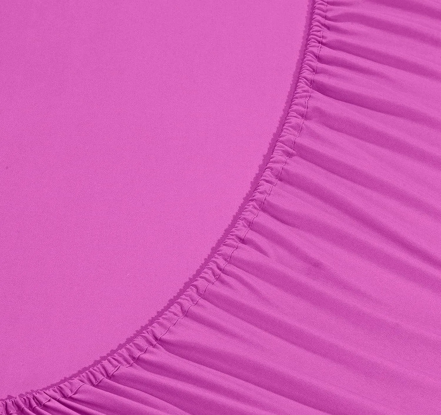 Elegant Comfort Luxury 4-Piece Bed Sheet Set - Luxury Bedding 1500 Premium Hotel Quality Microfiber, Wrinkle Resistant Cool & Breathable, Easy Elastic Fitted, King, Hot Pink