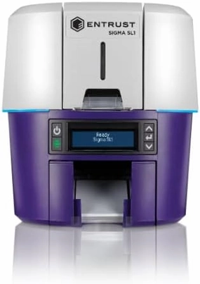 Entrust Datacard Sigma SL1 ID Card Printer - Single-Sided