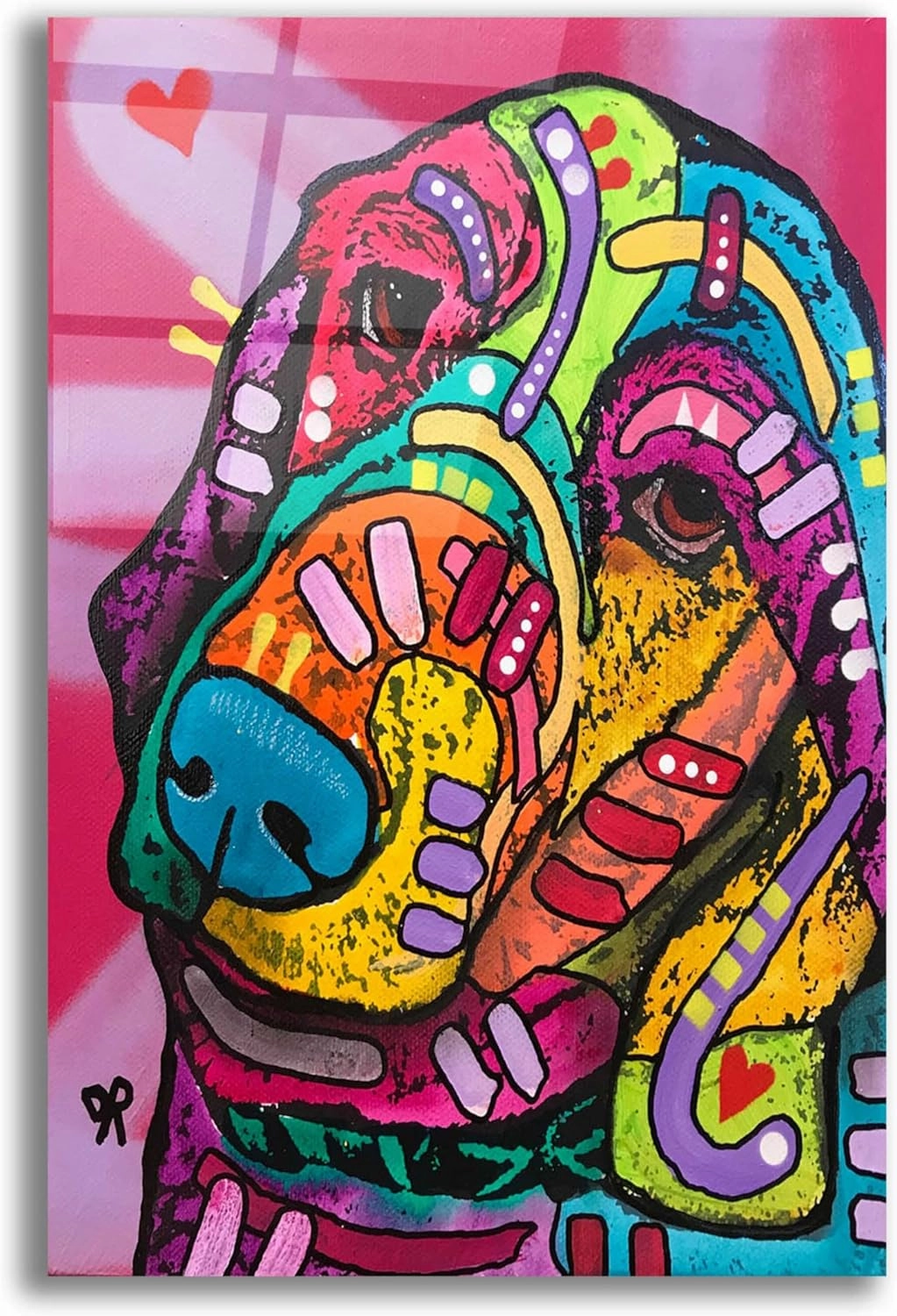 Epic Art 'Charlotte' by Dean Russo, Acrylic Glass Wall Art, 12"x16"