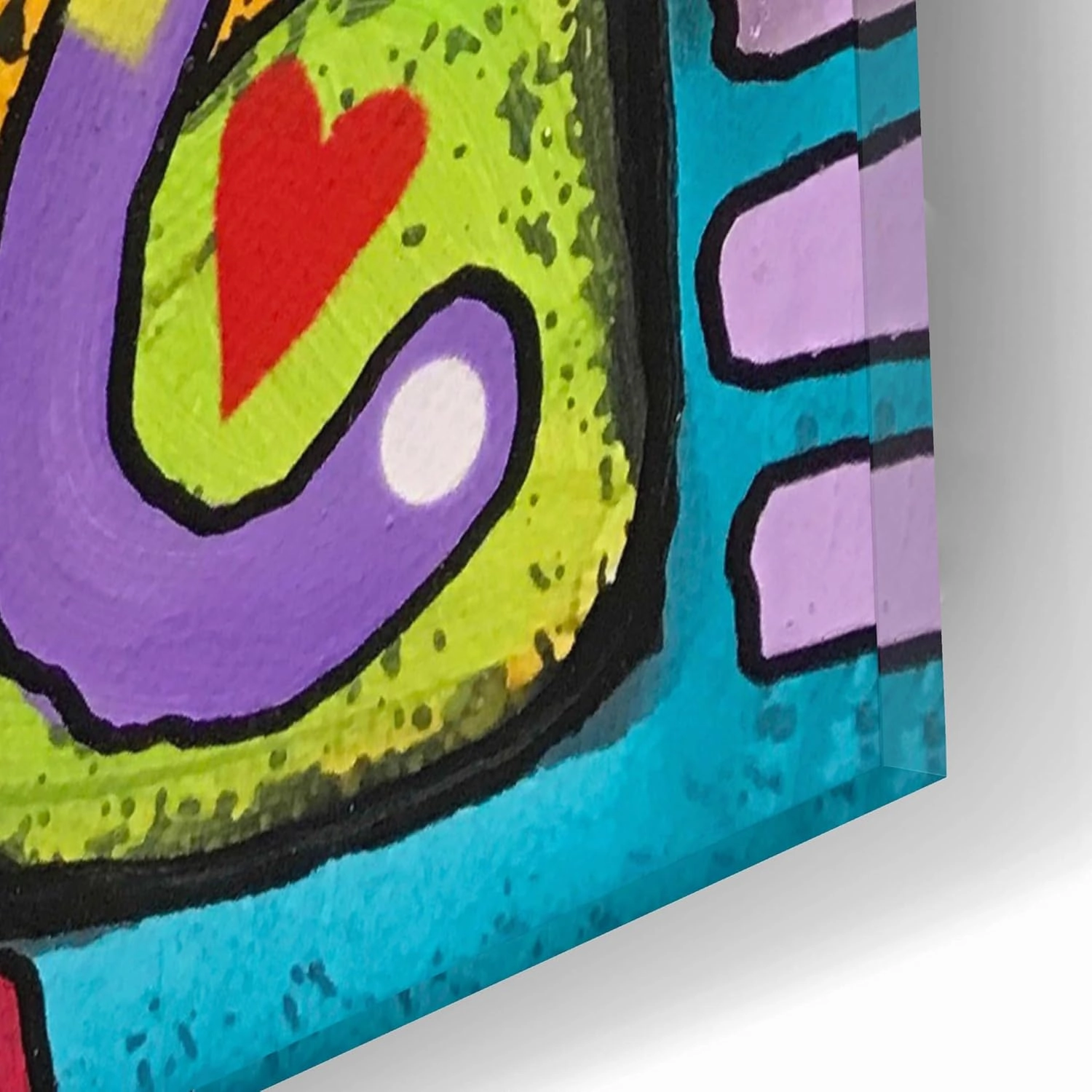 Epic Art 'Charlotte' by Dean Russo, Acrylic Glass Wall Art, 12"x16"