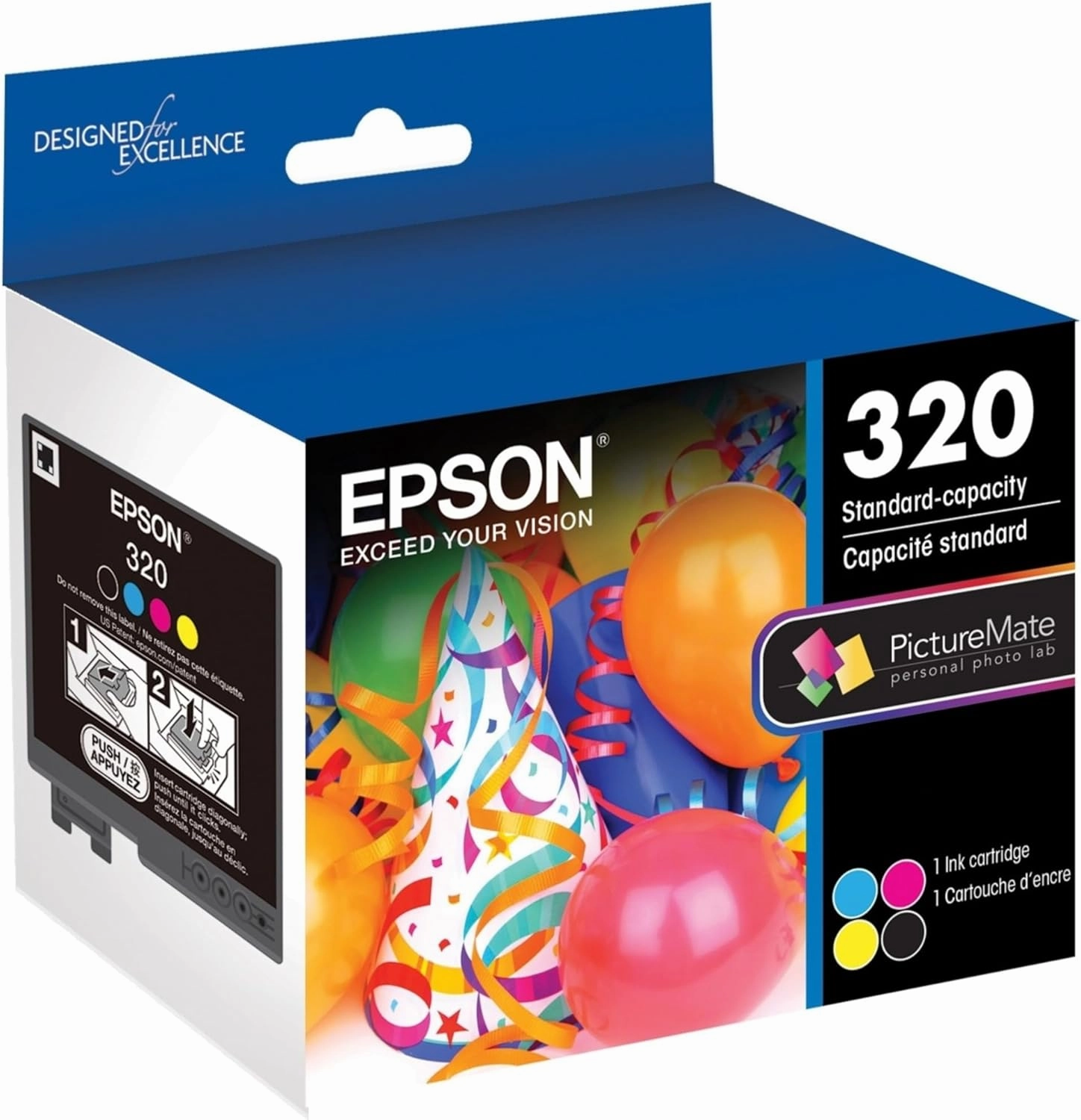EPSON 320 Standard Capacity (T320) Works with PictureMate PM-400