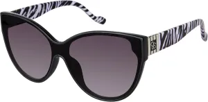 essica Simpson Women's J6214 Oversized Cat Eye Square Sunglasses