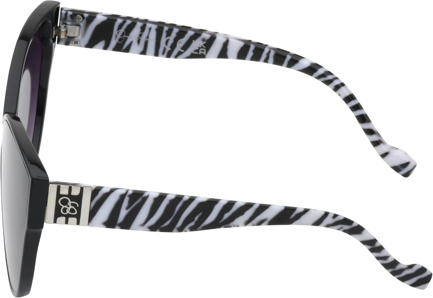essica Simpson Women's J6214 Oversized Cat Eye Square Sunglasses