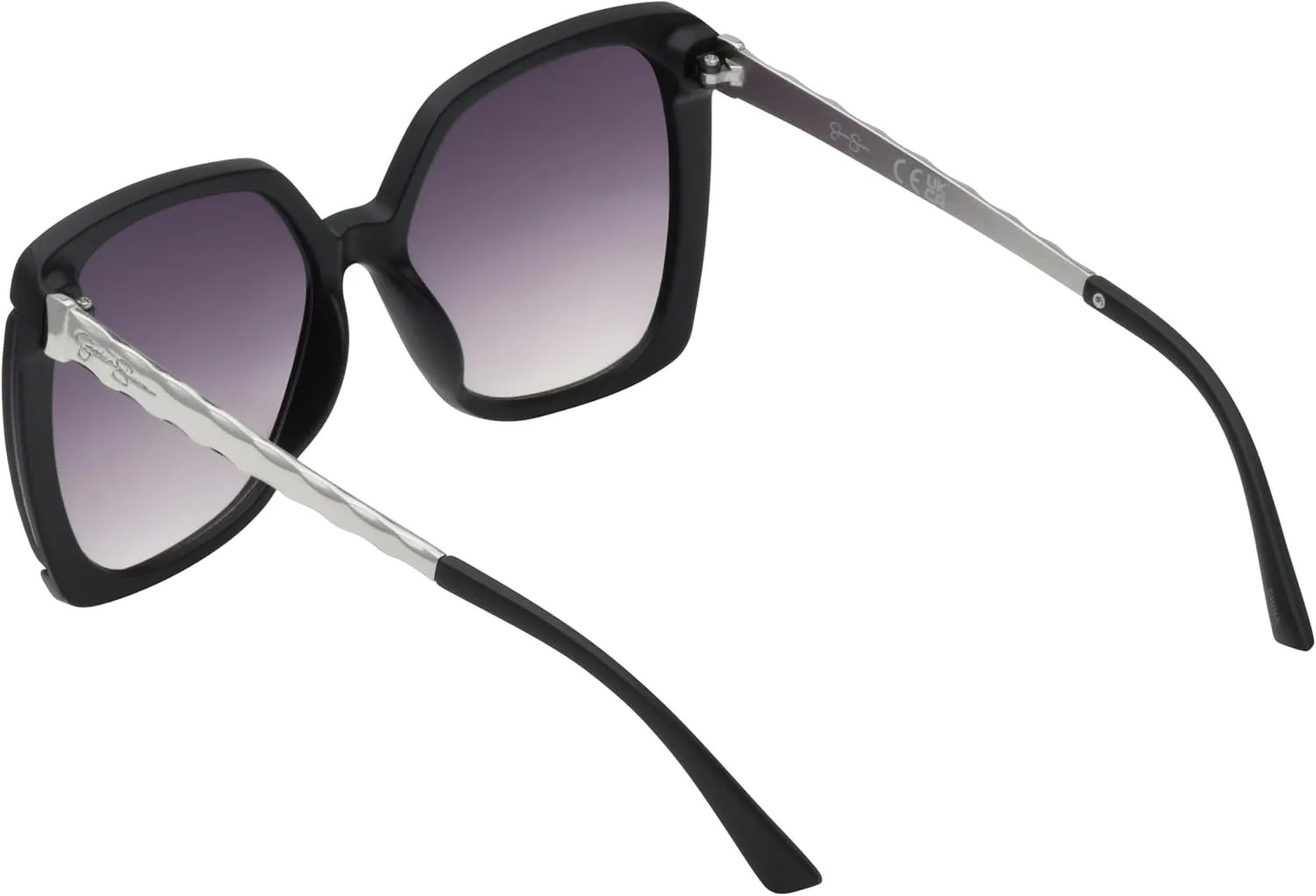 essica Simpson Women's J6214 Oversized Cat Eye Square Sunglasses