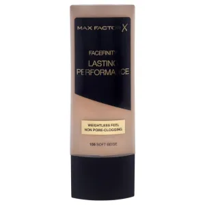 Facefinity Lasting Performance Foundation - 105 Soft Beige by Max Factor for Women - 1.18 oz Foundation