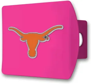 FANMATS 43567 Texas Longhorns Color Hitch Cover - Pink
