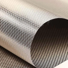 Faraday Fabric EMP Proof Faraday Cloth Copper Shielding Fabric Anti Radiation Grounding RFID Shielding-Block for Card Bag Cloth, Electronic Products,silver-7x1.1m