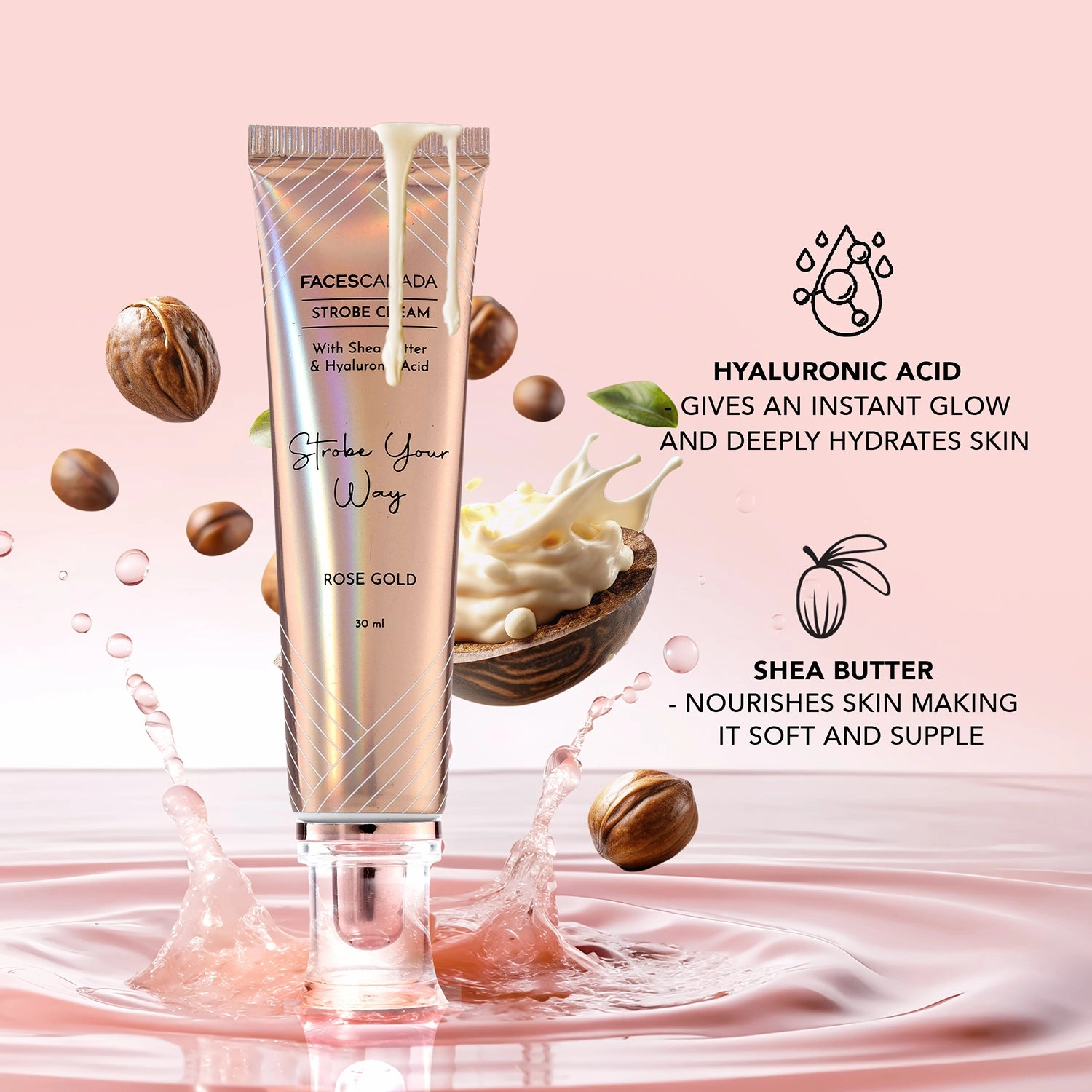 FC Strobe Cream- Peach 30ml