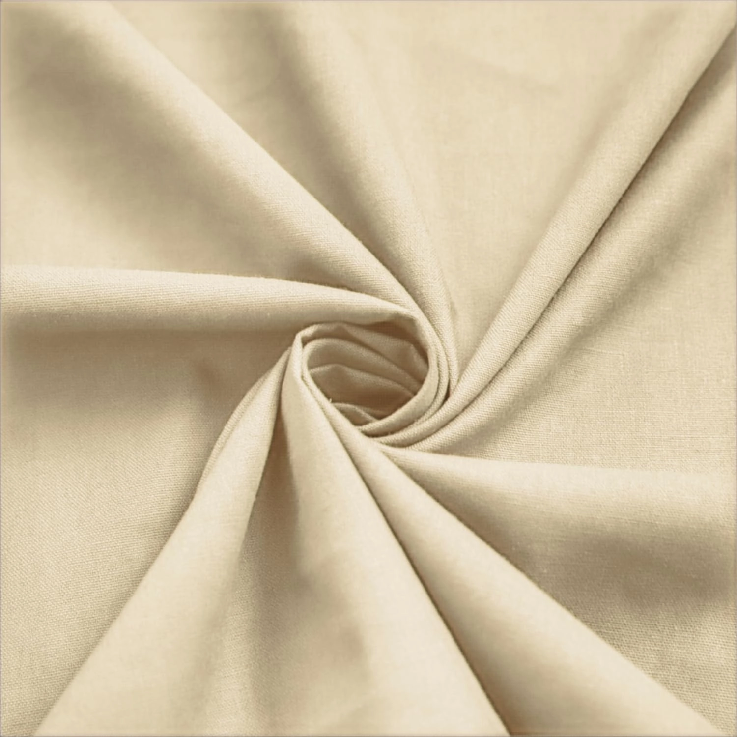 Felisa Sandy Beige Farmhouse Shower Curtain with A Ruffle Hem, Linen Blend Shower Curtain for Bathroom, 72"x78"