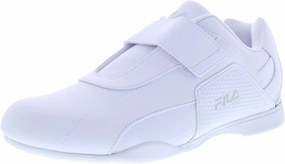 Fila Mach 7 Mens Shoes Size 10, Color: White/White/Metallic Silver