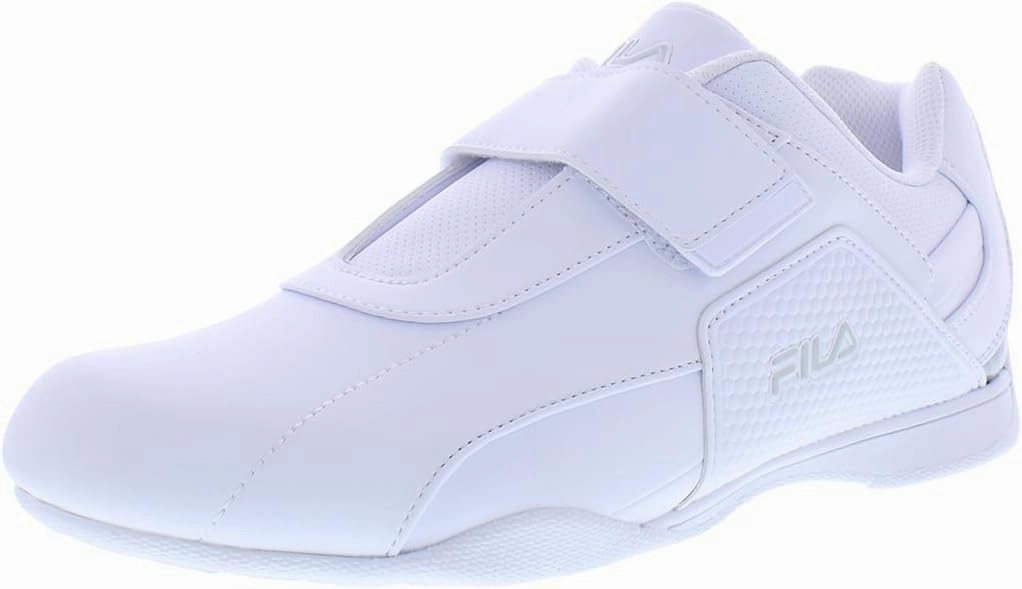 Fila Mach 7 Mens Shoes Size 10, Color: White/White/Metallic Silver