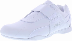 Fila Mach 7 Mens Shoes Size 7, Color: White/White/Metallic Silver