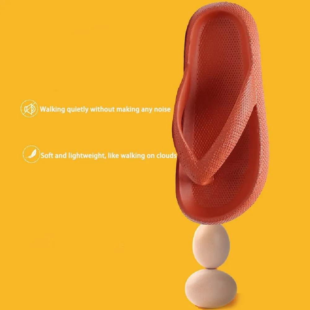Flip Flops for Women Men,Non-slip Soft and Lightweight Slides,Comfy Shower Spa Walking Pool Beach Sandals