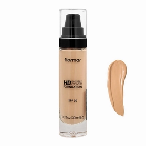 Flormar Invisible Coverage HD Foundation, 80 Soft Beige 30ml