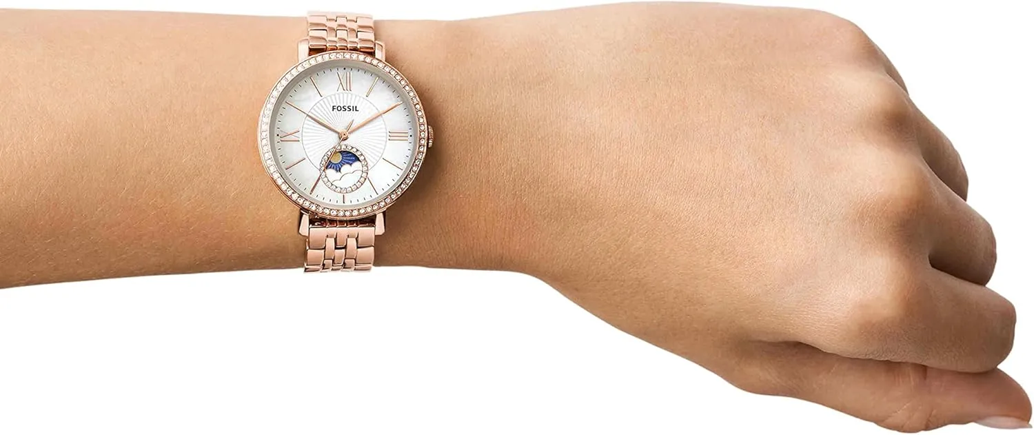 Fossil Women's Jacqueline Quartz Stainless Steel Three-Hand Watch