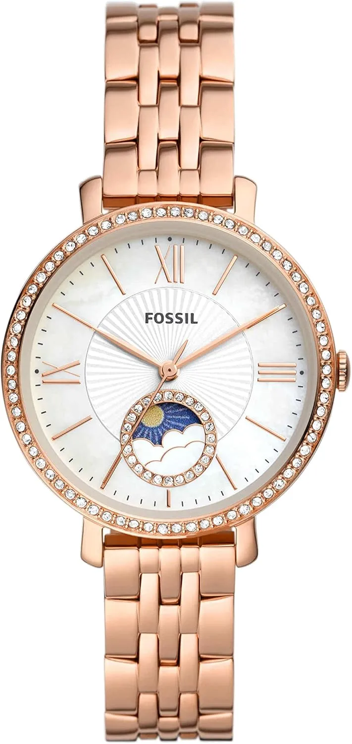 Fossil Women's Jacqueline Quartz Stainless Steel Three-Hand Watch
