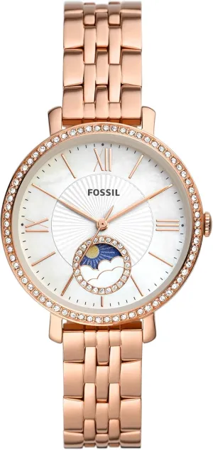 Fossil Women's Jacqueline Quartz Stainless Steel Three-Hand Watch