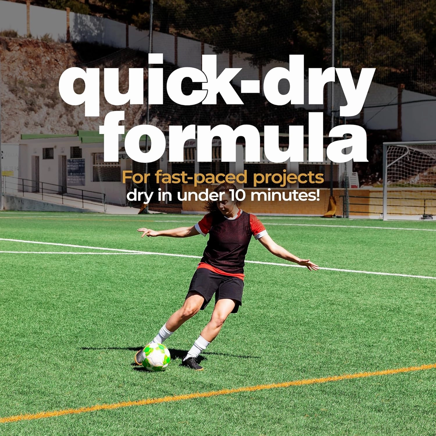 Fox Valley Athletic Field Marking Spray Paint – Water-Based Marking Paint, Vibrant, Fast-Drying & Long-Lasting – For Grass, Turf, Dirt, Sports & Outdoor Fields – Athletic White, 18 oz (12-Pack)