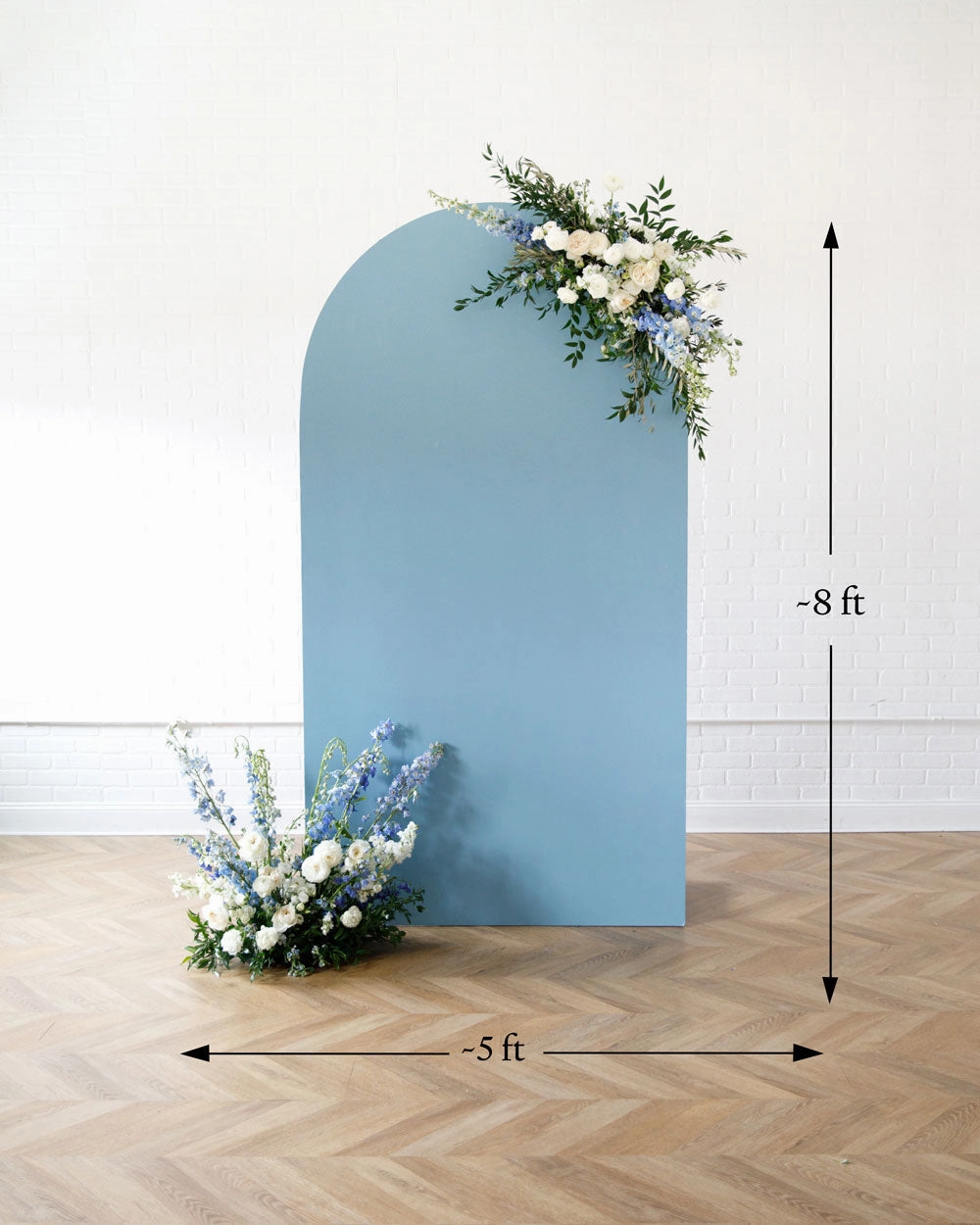 Giverny - Bellamy Panel with Floral Arrangements