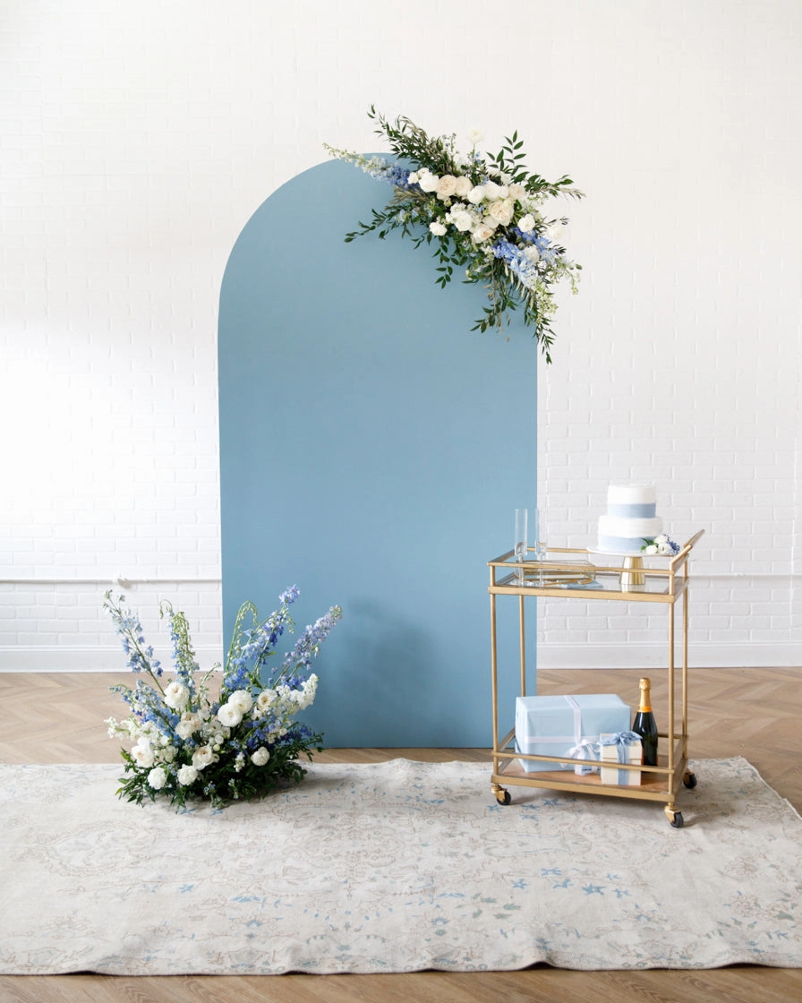 Giverny - Bellamy Panel with Floral Arrangements