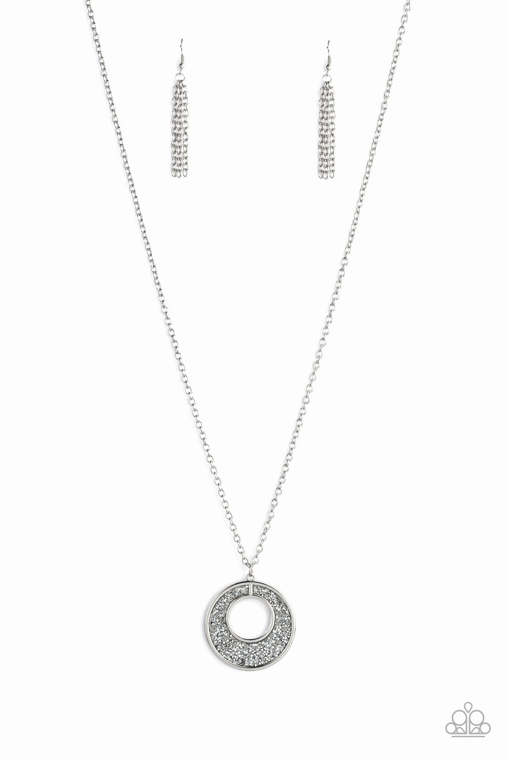 Glitzy Glow - Silver - Paparazzi