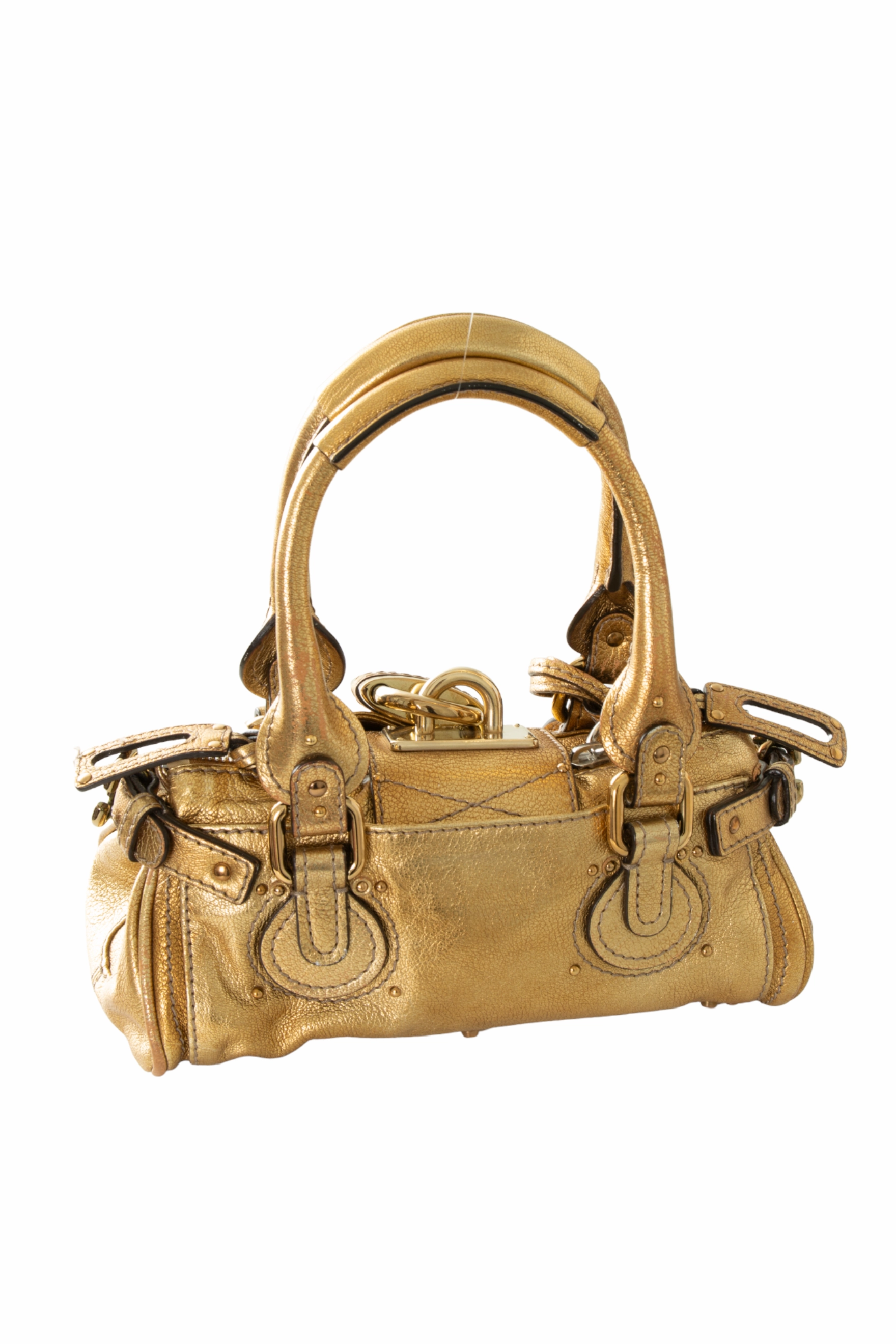 Gold Paddington Bag