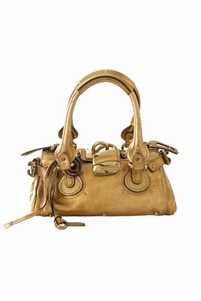 Gold Paddington Bag