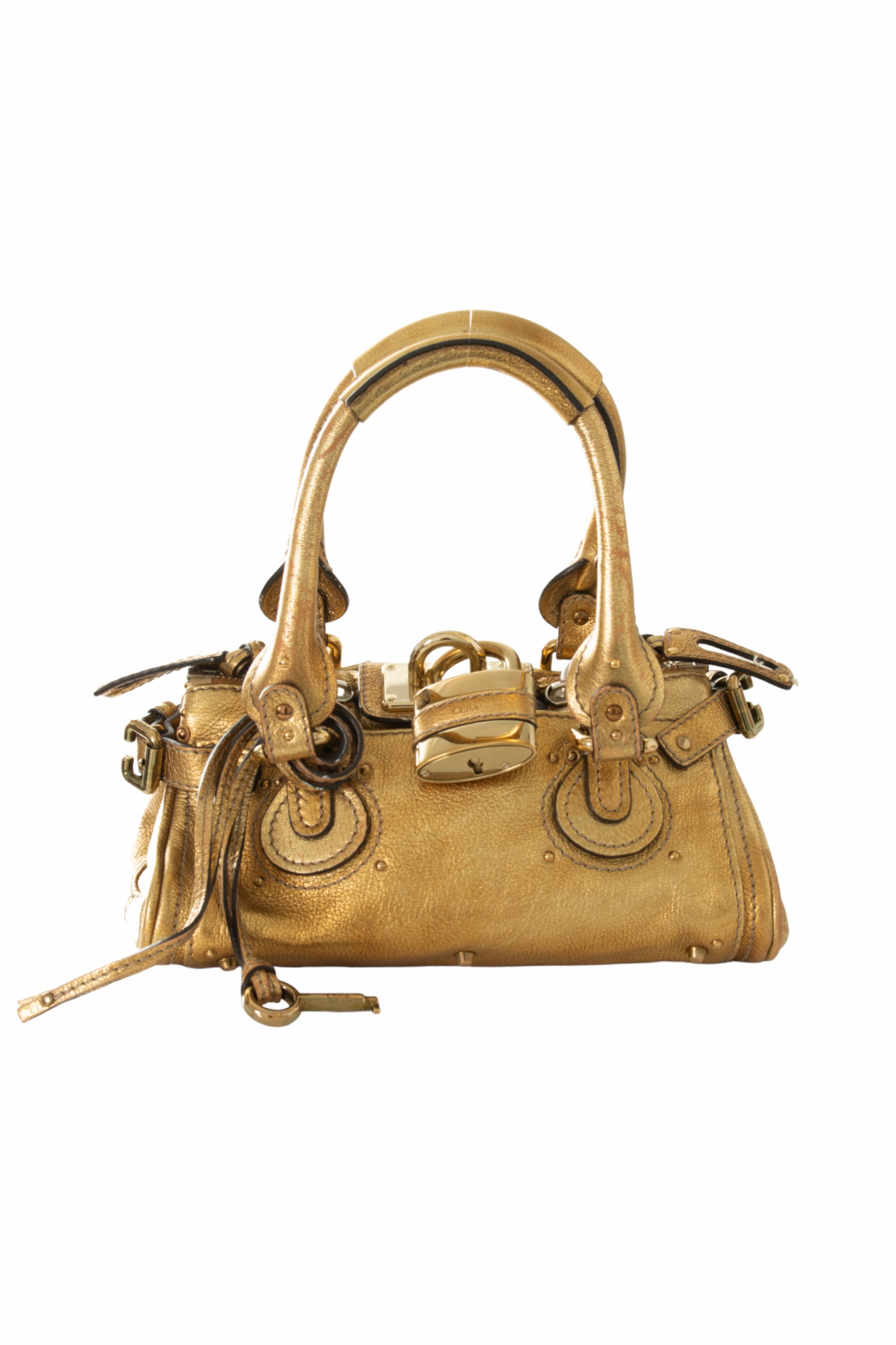 Gold Paddington Bag