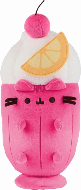 GUND Pusheen’s Kitchen: Fruit Parfait Plush, Toy Dessert Food Stuffed Animal for Ages 8 and Up, Pink, 9.5”