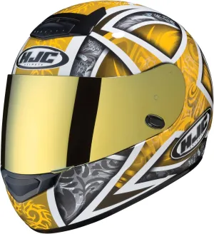 HJC Helmets HJ-09 RST Mirror Gold Shield For AC-12, CL-15, CL-16,CL-17,CL-SP,CS-R1,CS-R2,FS-10, FS-15, IS-16, FG-15