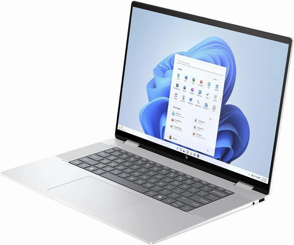 HP Envy 2-in-1 Laptop, 16" WUXGA IPS Wide Ultra Touchscreen Display, Intel Core Ultra 7 155U (Up to 4.8GHz), 16GB DDR5, 1TB PCIe SSD, Backlit KB, TB 4, WiFi 6E, Webcam, PDG HDMI Cable, Win 11 Pro