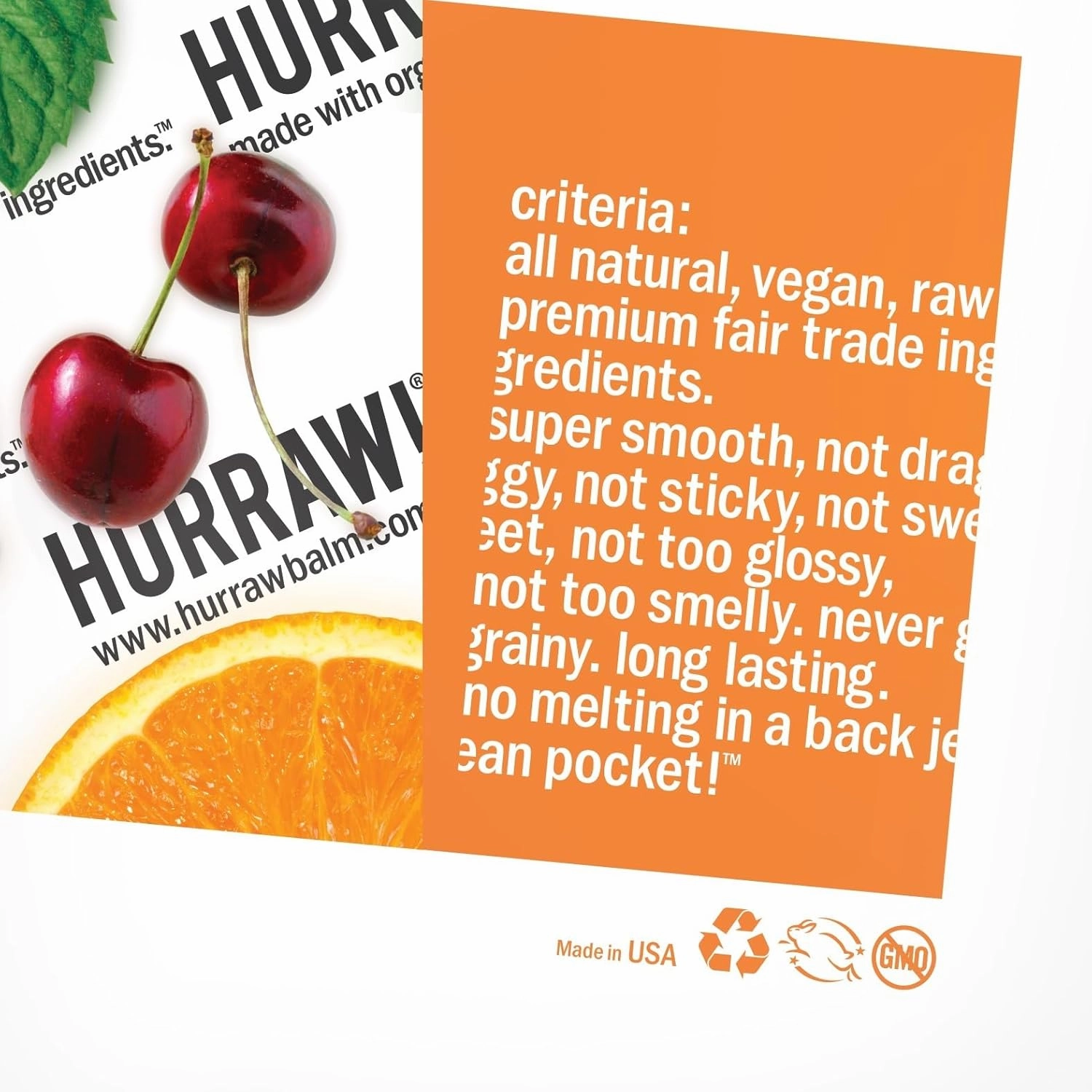 Hurraw! Vanilla Bean Lip Balm, 3 Pack: Organic, Certified Vegan, Cruelty and Gluten Free. Non-GMO, 100% Natural Ingredients. Bee, Shea, Soy and Palm Free. Made in USA