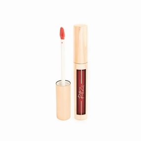 Hyaluronic Plumping Lip Gloss in Dusty Rose - Hydrating and Anti-Aging with Hydrolyzed Marine Collagen and Mustard Sprout Extract