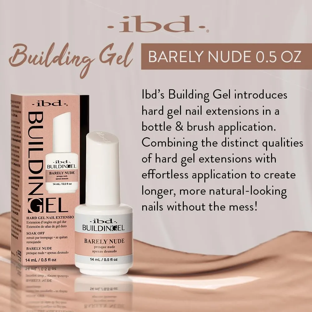 IBD Building Gel Barely Nude 0.5 oz