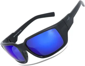 INFI Fishing Sunglasses Men Women Polarized Polycarbonate Lens Safety Protection Black Glasses Driving Golf Running Sports
