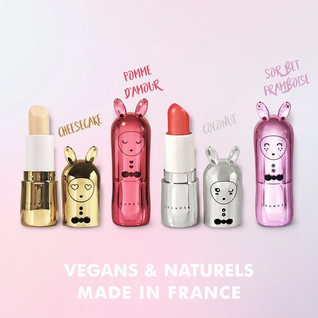 Inuwet Metal Lipbalm / Raspberry Sorbet/ Pink