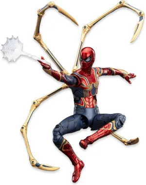Iron Spider Action Figures 7inch 1/10 Scale All Joints Movable Superhero 2.0 Series Exquisite Collection Toy