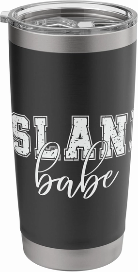 Island Babe Beach Life Coastal Adventure Stainless Steel Insulated Tumbler