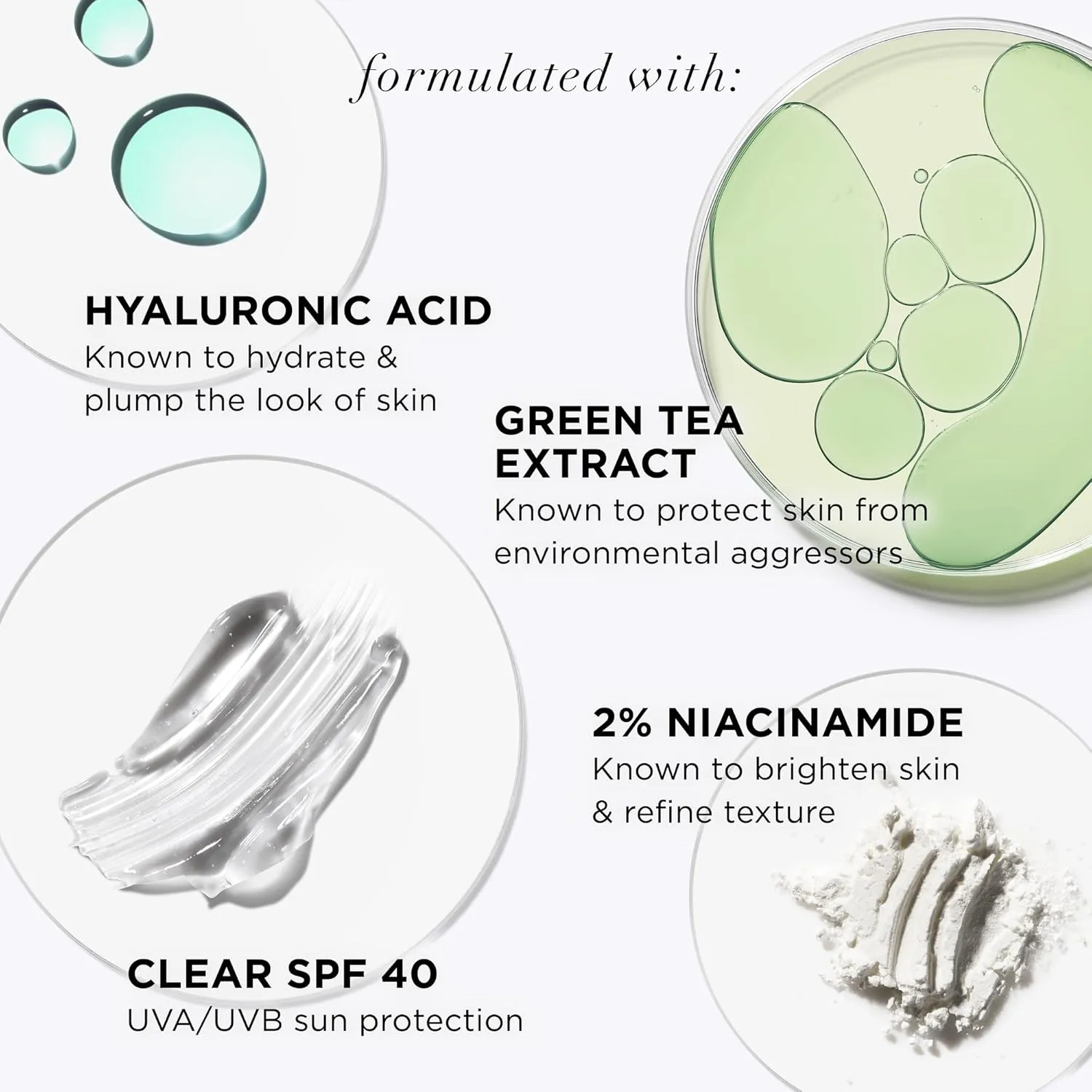 IT Cosmetics CC  Nude Glow - Lightweight Foundation & Brightening Glow Serum with SPF 40, Medium Coverage, Formulated With Niacinamide & Hyaluronic Acid, For All Skin Types, 1.08 fl oz