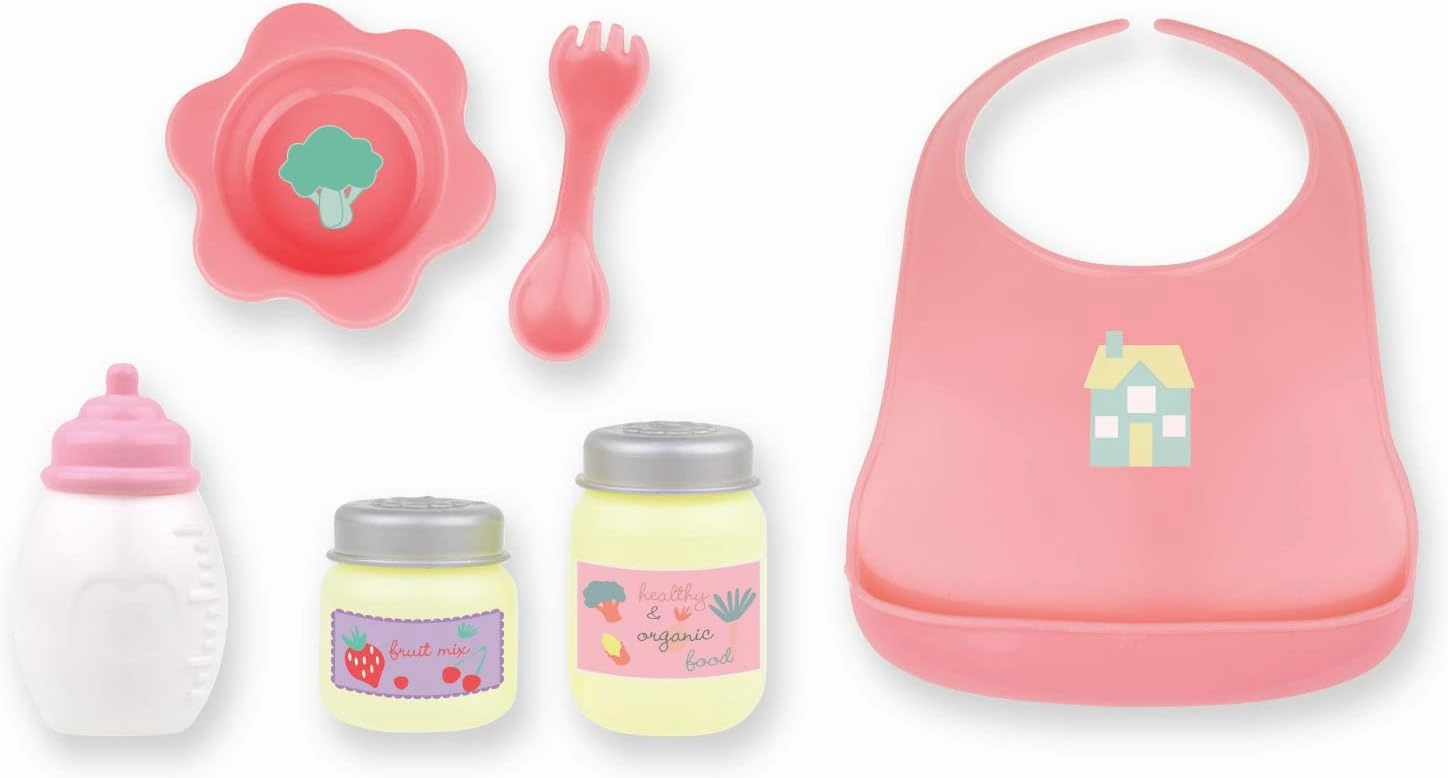 JC Toys for Keeps! High Chair & Accessory Set, 7/Set (BER25500)