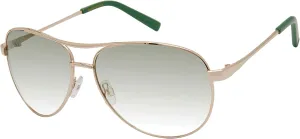 Jessica Simpson Women's J106 Iconic Metal Aviator Pilot Sunglasses with UV400 Protection